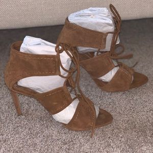 Zara Suede Heels